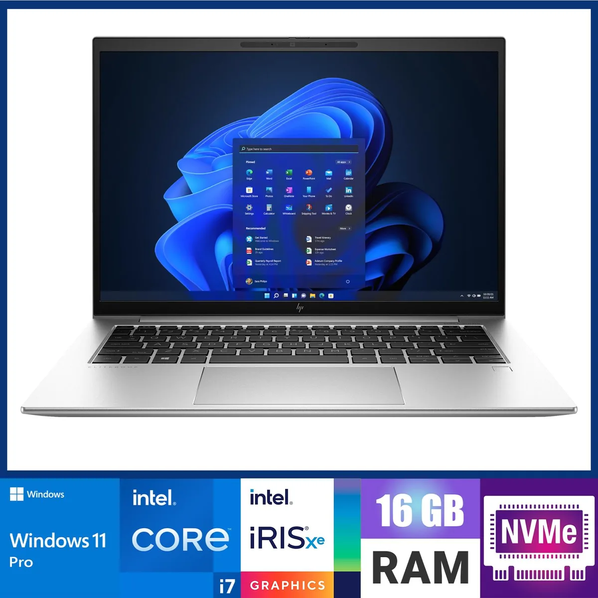 HP HP EliteBook 840 G9 6W485UAR#ABA 14" i7-1255U 16GB DDR5 512GB laptop — product photo