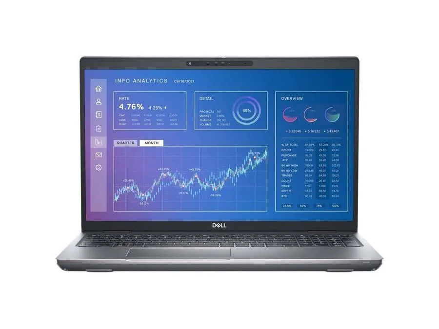DELL DELL Precision 3571 laptop 15.6" FHD Core i5-12600H 16GB 512GB RTX T600 4GB — product photo