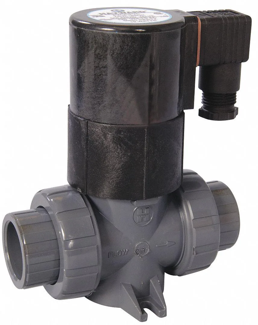 HAYWARD POOL PRODUCTS INC HAYWARD POOL PRODUCTS INC SV20075STE 120V AC CPVC Solenoid Valve Trap — product photo