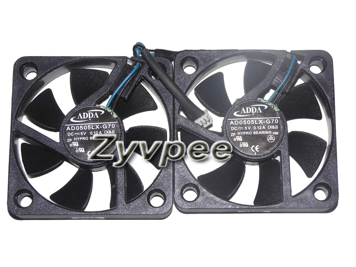 Zyvpee Zyvpee AD0505LX-G70 50x50x10mm 4-pin case fan — product photo