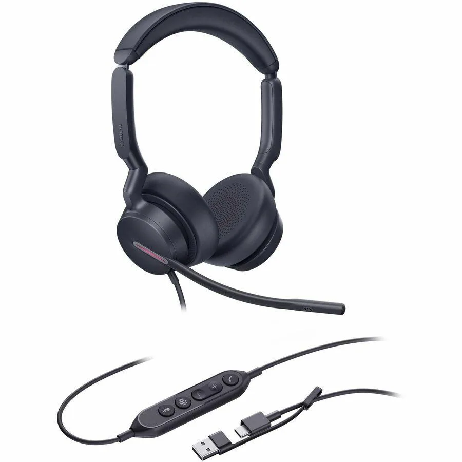 Yealink Network Technology Co., Ltd Yealink UH46 Dual UC USB-C/A Headset 1308183 — product photo