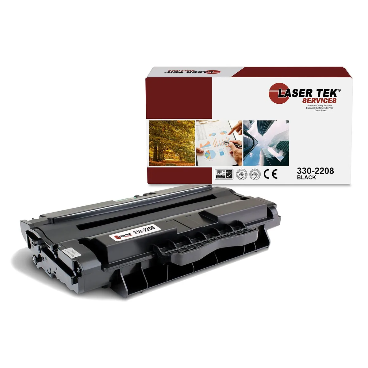 Laser Tek Services Laser Tek Services 2335 Compatible Black Toner Cartridge 330-2208 6000 Pages — product photo