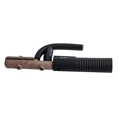 Clamp-style electrode holder, copper alloy jaws, 300 A rating, 18 oz weight