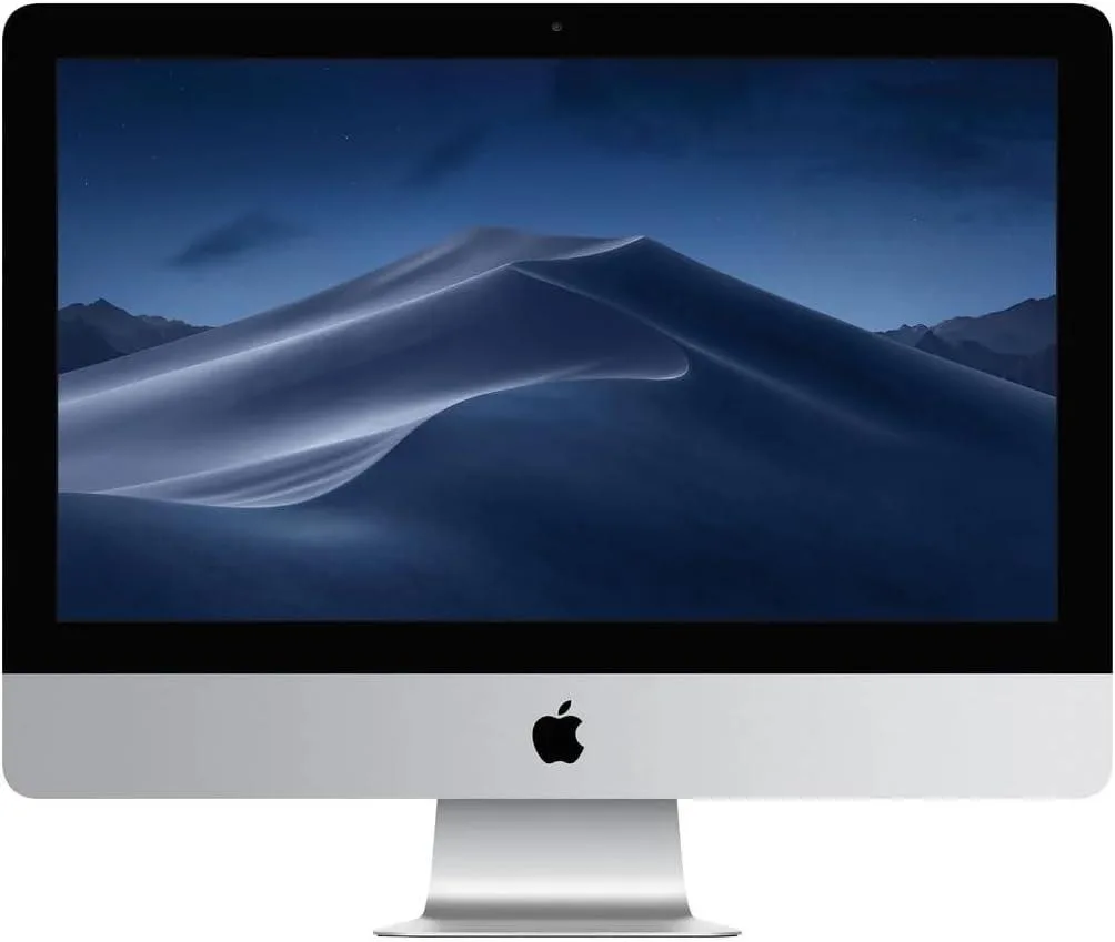 Apple Apple iMac Retina 4K 21.5" 2019 Quad-Core i3 3.6GHz 32GB DDR4 1TB HDD Radeon Pro 555X Silver desktop PC — product photo