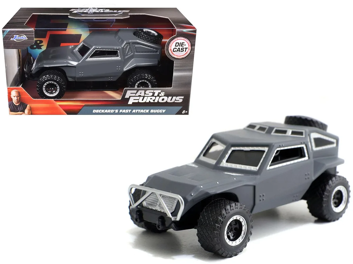 Jada Jada Deckard's Fast Attack Buggy Gray Fast &amp; Furious 7 1/32 Diecast hobby collectible — product photo