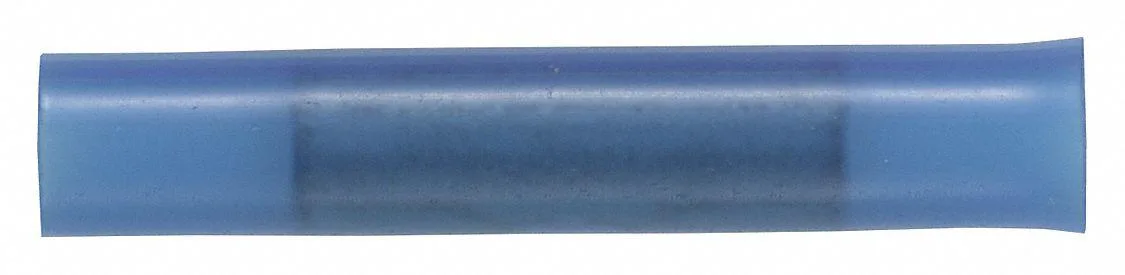 Panduit Panduit BSN14-C Blue Butt Splice Connector 16-14 AWG 1.15 in PK100 — product photo