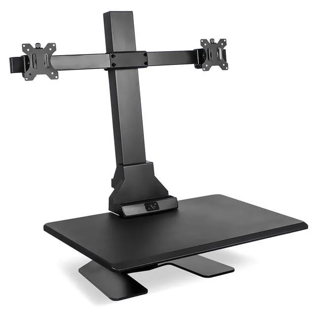 Mount-It Mount-It MI-7952 Electric Desk Converter Dual Monitor Mount 1.4-21.1" 13-32 — product photo