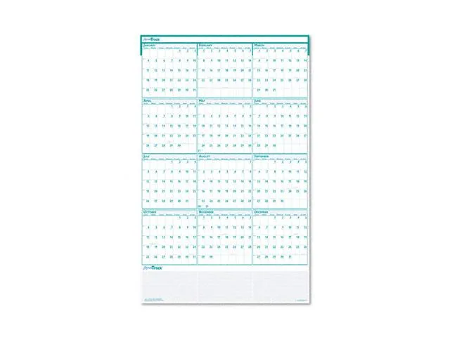 House of Doolittle House of Doolittle 392 reversible erasable wall calendar 24 x 37 inches — product photo