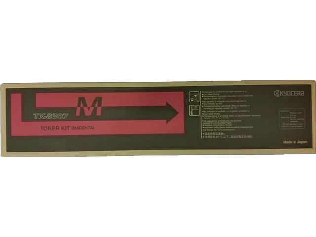 Kyocera Kyocera TK8307M Magenta Toner Cartridge 15000 Pages — product photo