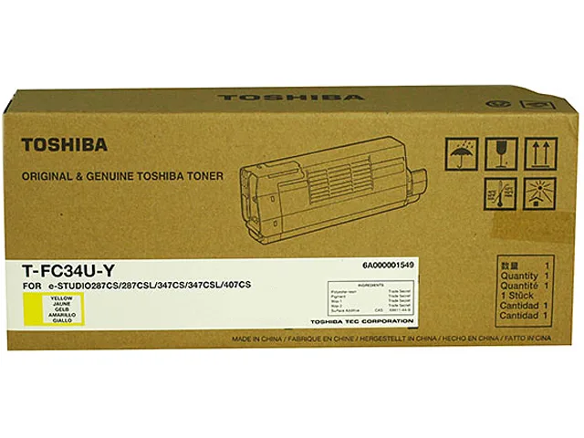 Toshiba Toshiba TFC34UY Yellow Toner Cartridge 11500 Pages — product photo