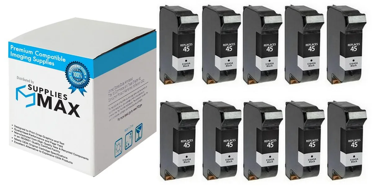SuppliesMax SuppliesMax CG339A black inkjet cartridge 930 pages — product photo