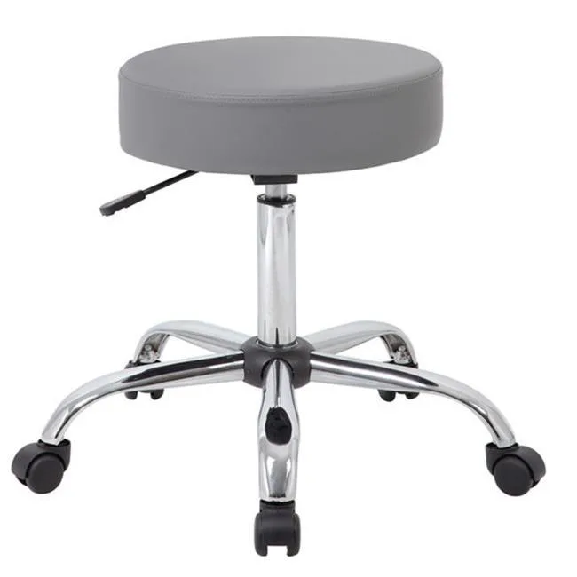 BOSS Office Products BOSS Office Products B240-GY Grey Caressoft Medical Stool — product photo