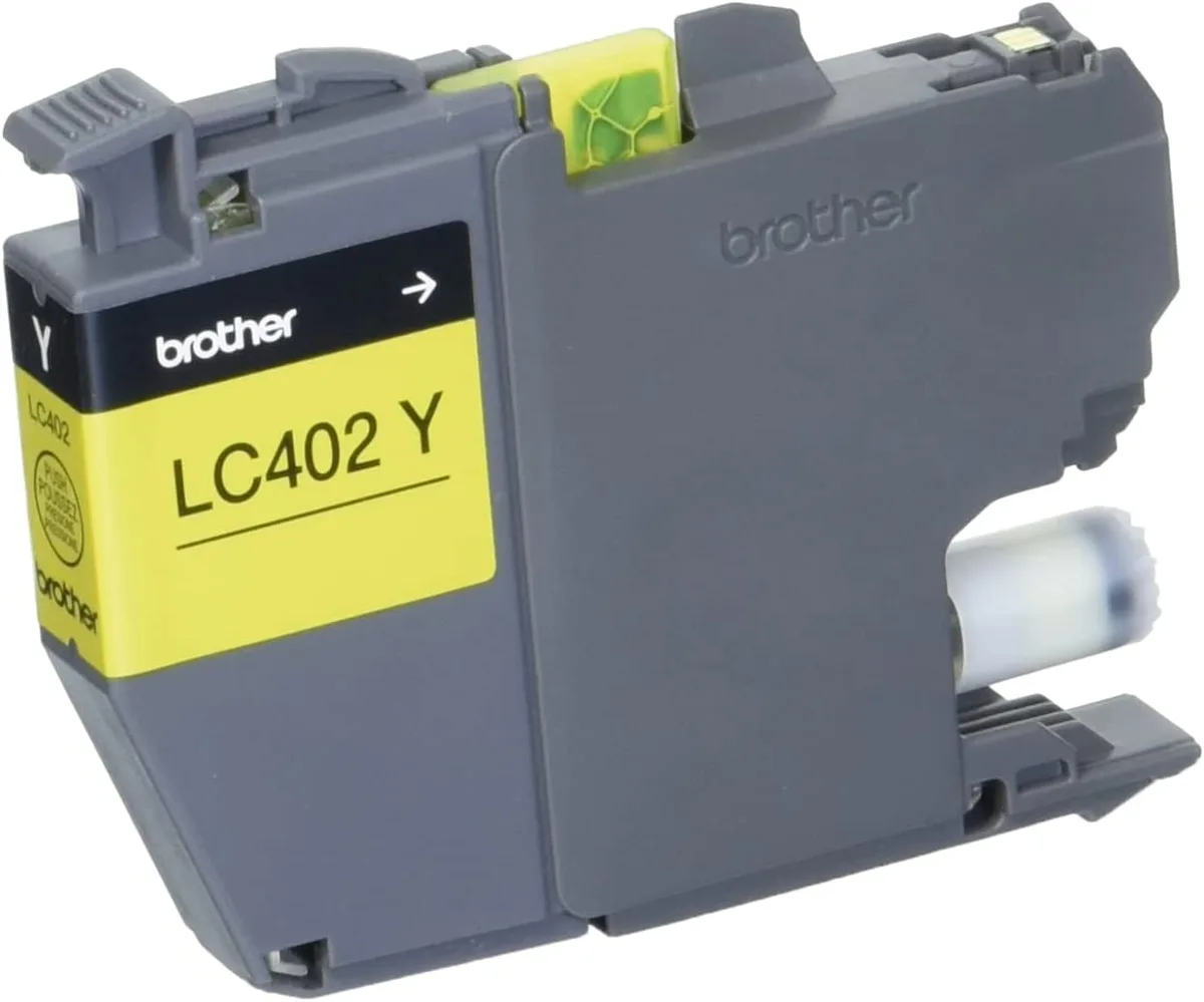 Brother Brother LC402YS Yellow ink cartridges (genuine brands) — product photo