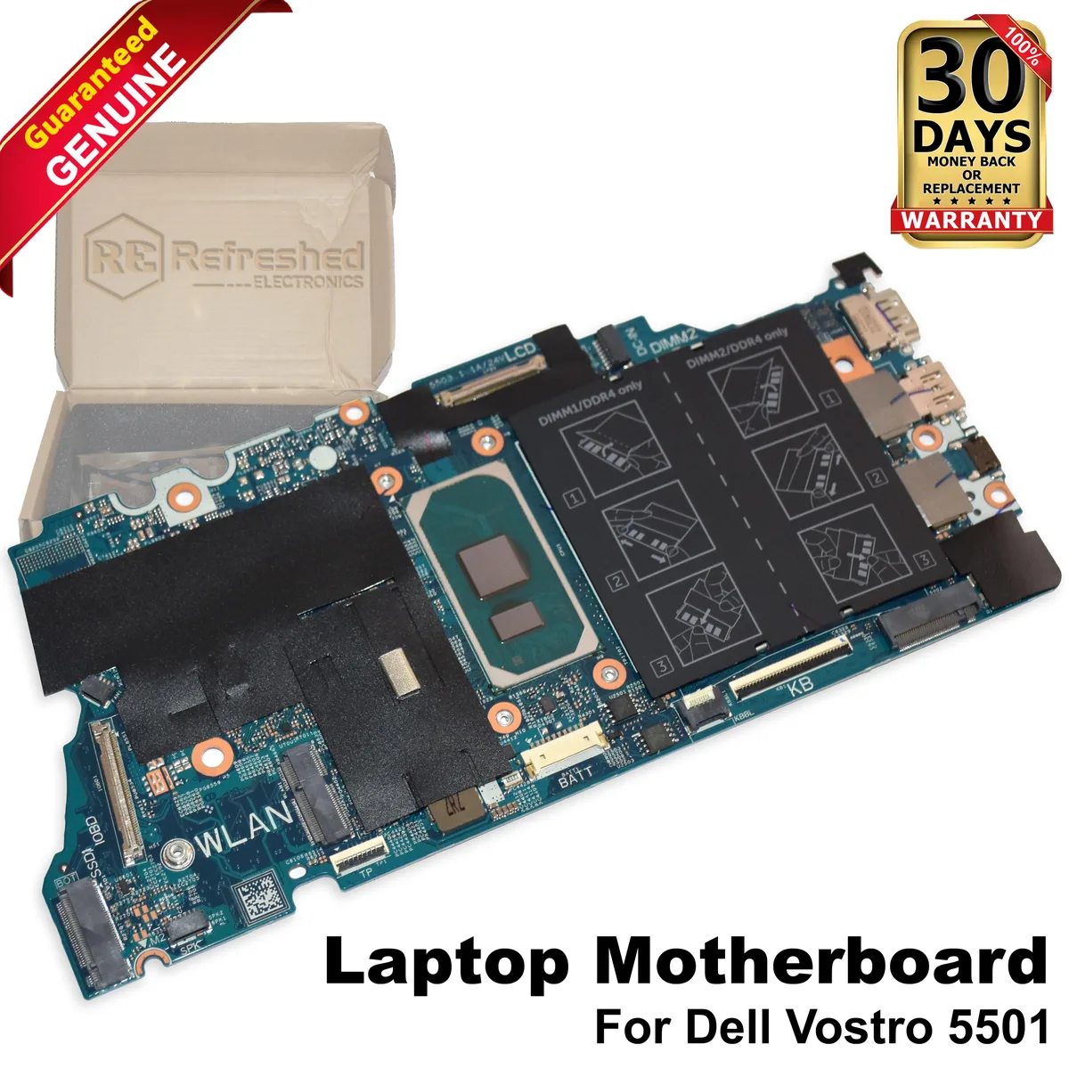 DELL DELL 19812-1 Vostro 5501 i5-1035G1 1.00GHz laptop replacement part — product photo