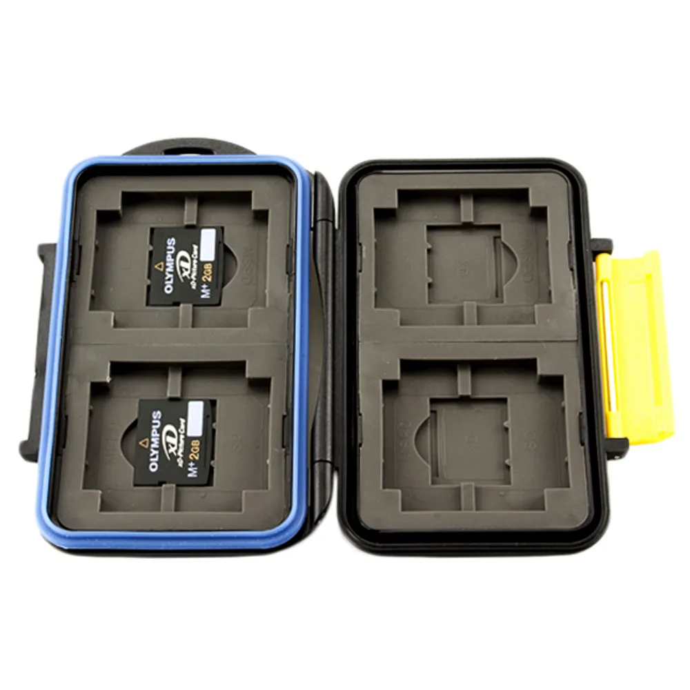 JJC Photography Equipment JJC Photography Equipment MC-3 Waterproof Memory Card Case 4CF 4SD 4XD 4MS Pro Duo — product photo