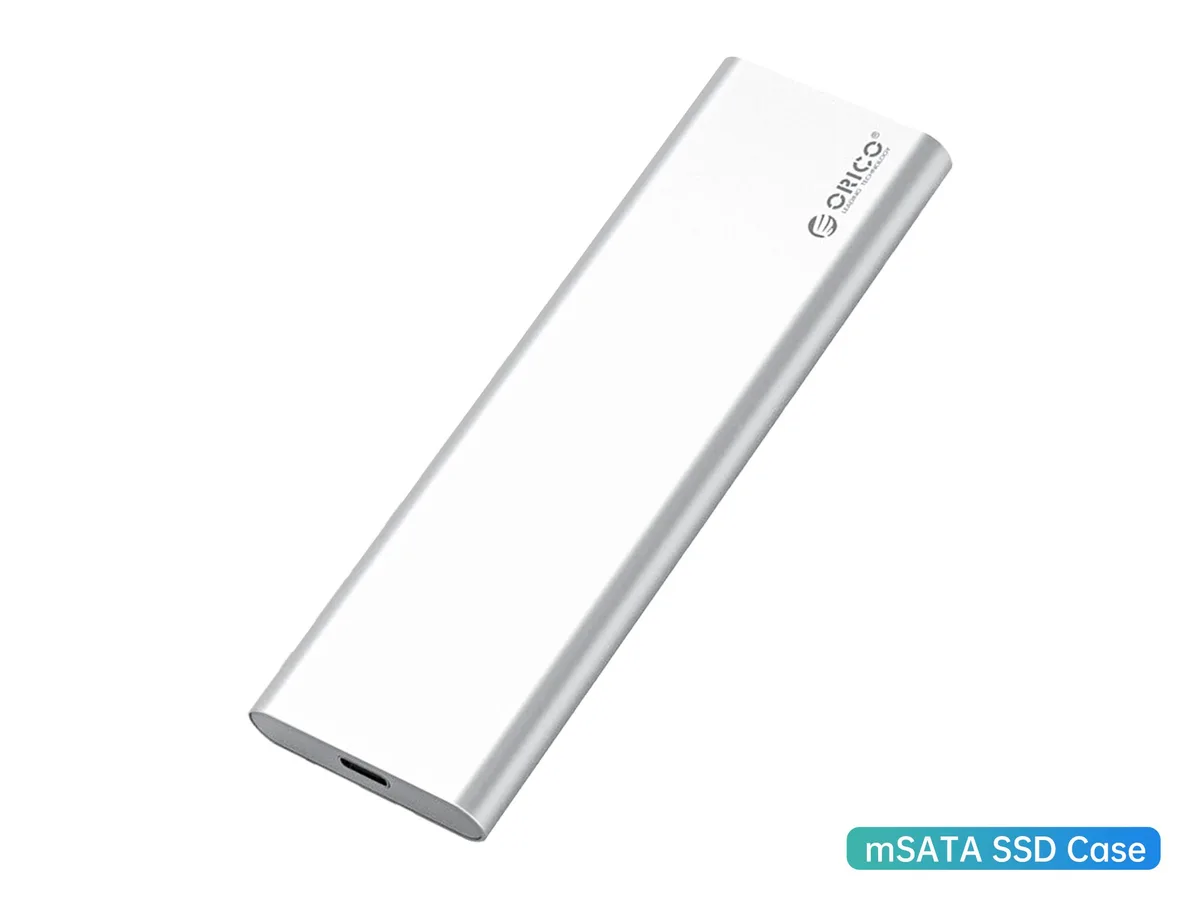 Orico Orico MSG-RC3-SV dual-bay mSATA drive enclosure — product photo