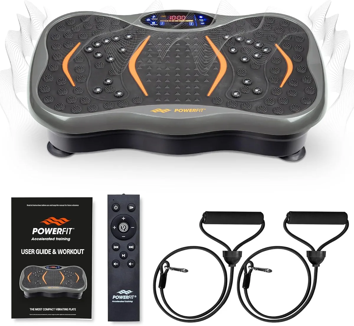 TAURKENAM TAURKENAM Vibration Plate Exercise Machine 200 lbs weight training — product photo
