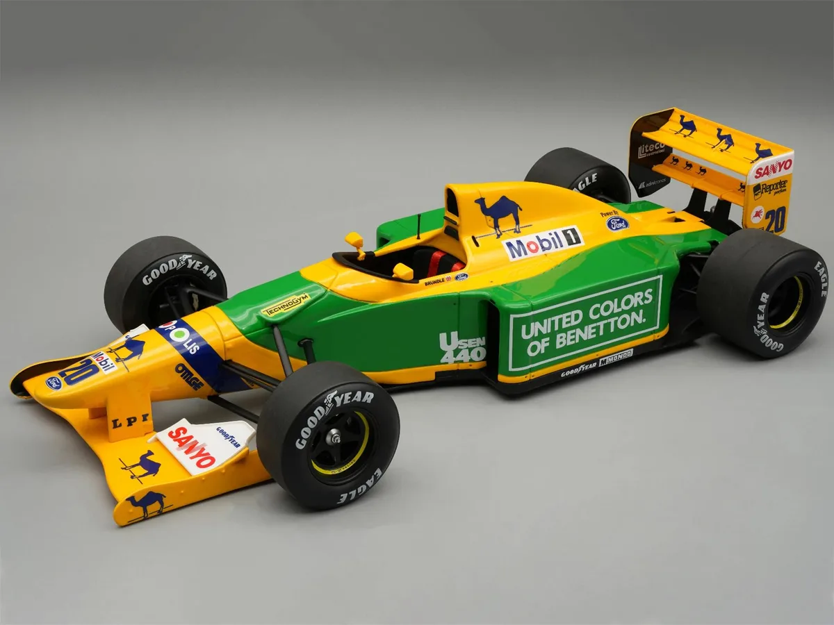 Tecnomodel Tecnomodel Benetton B192 #20 Martin Brundle 1992 1/18 Mythos 40 pcs — product photo
