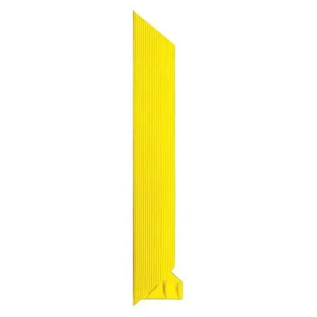 Notrax Notrax 551F0003YL Ramp Edge outdoor rug, Yellow — product photo