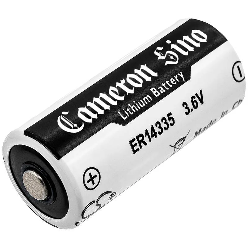 Single cylindrical primary battery, non-rechargeable, metallic finish