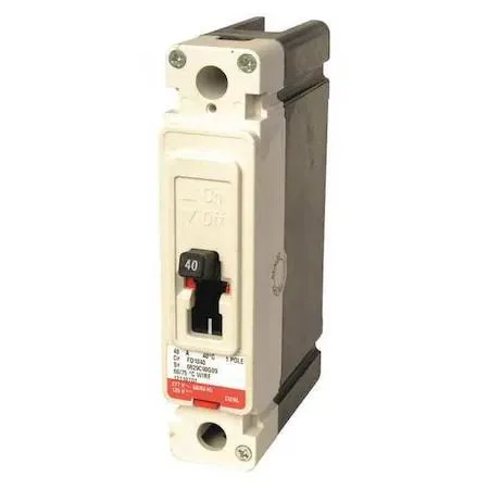 Eaton Eaton FD1030 Molded Case Circuit Breaker 30A 1 Pole 347V AC 35kA — product photo