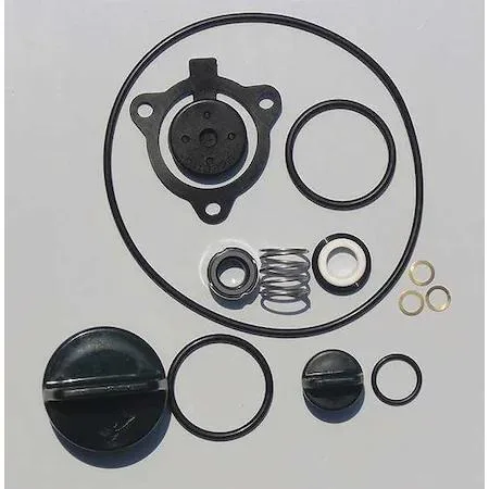 Buna seal kit in plastic bag with multiple components