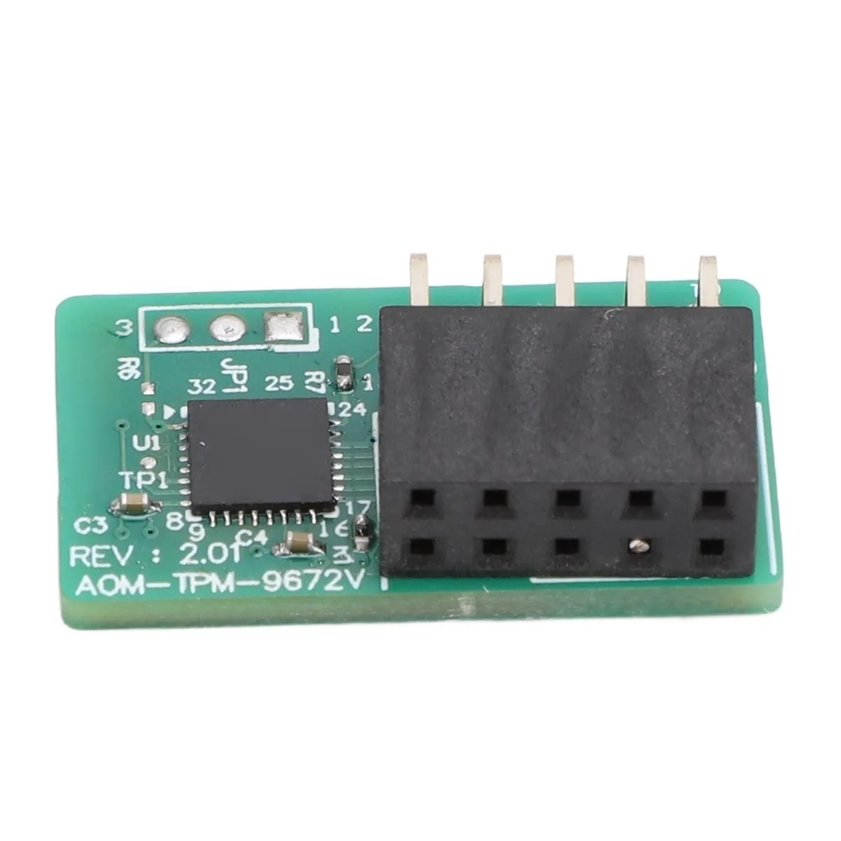 V2 Technologies V2 Technologies TPM 2.0 Module 10Pin SPI AOM TPM 9672V 2 in 1 accessory — product photo