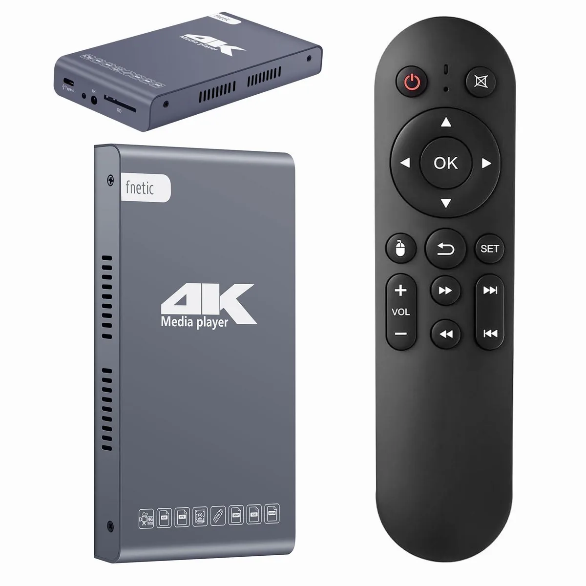  LG 4K Digital Signage Media Player &amp; 2.5" SATA HDD Enclosure — product photo
