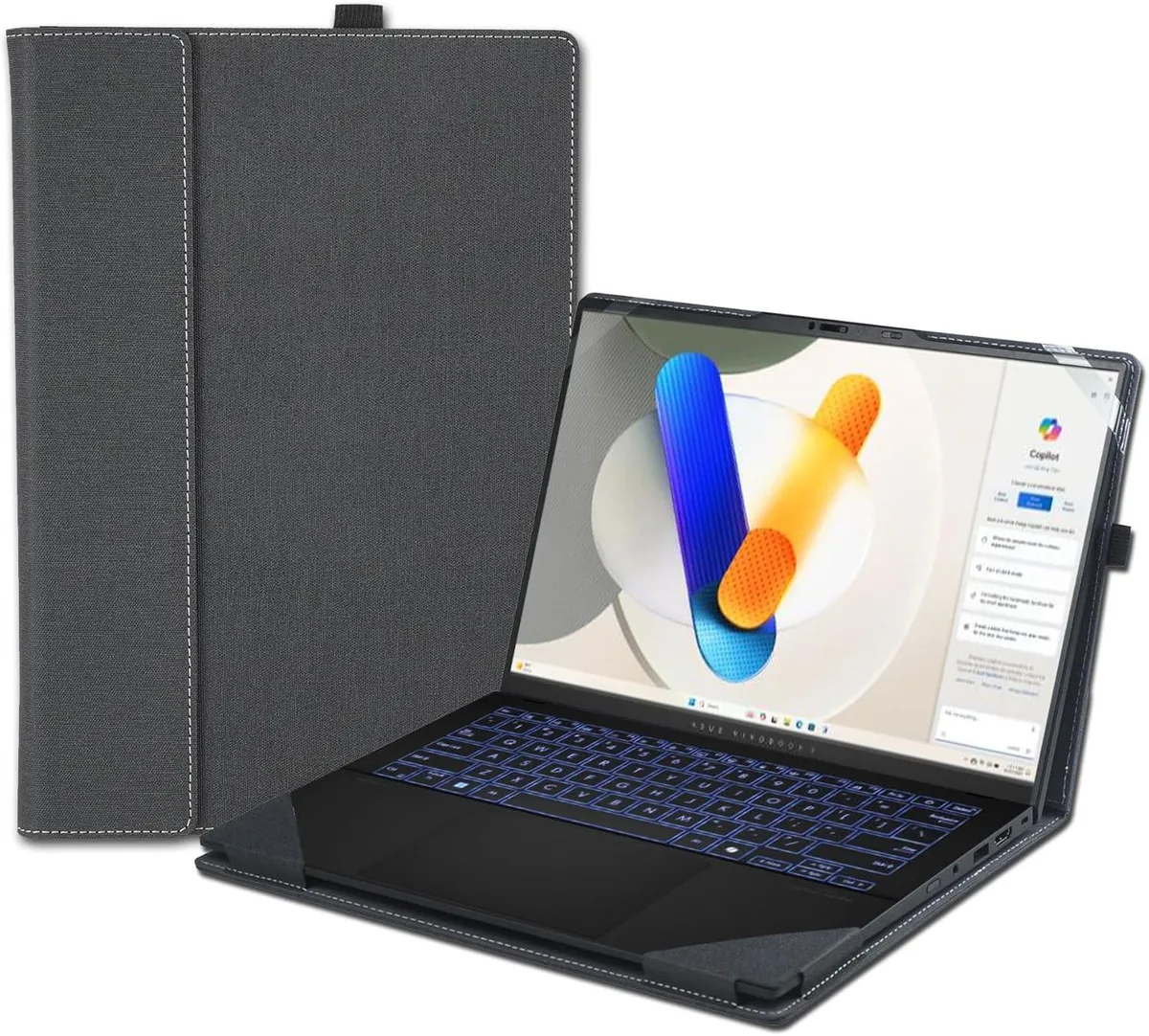 BONAEVER BONAEVER 14 inch laptop case Gray heat dissipation bracket — product photo