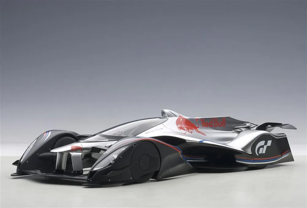 Autoart Autoart Red Bull X2014 Fan Car Sebastian Vettel Hyper Silver 1/18 hobby collectible — product photo