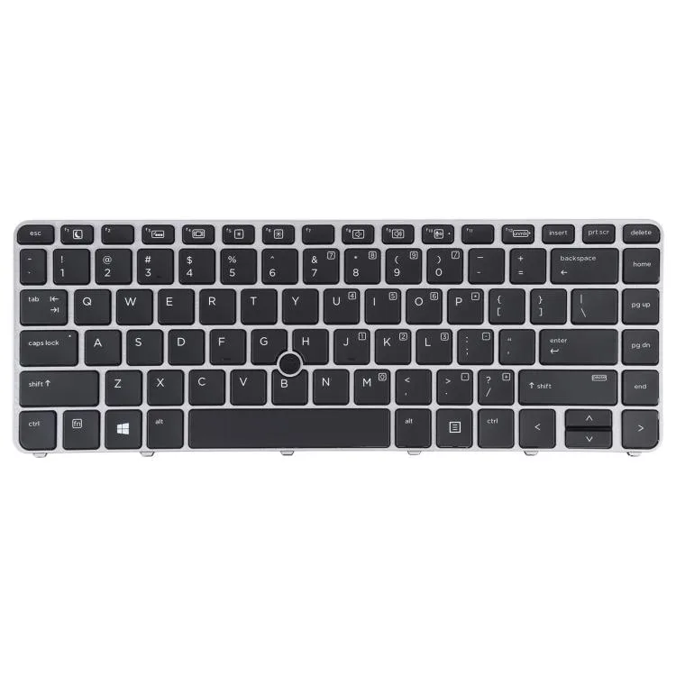 eForChina eForChina HP EliteBook 840 G3 US Keyboard Backlit Pointing Silver — product photo