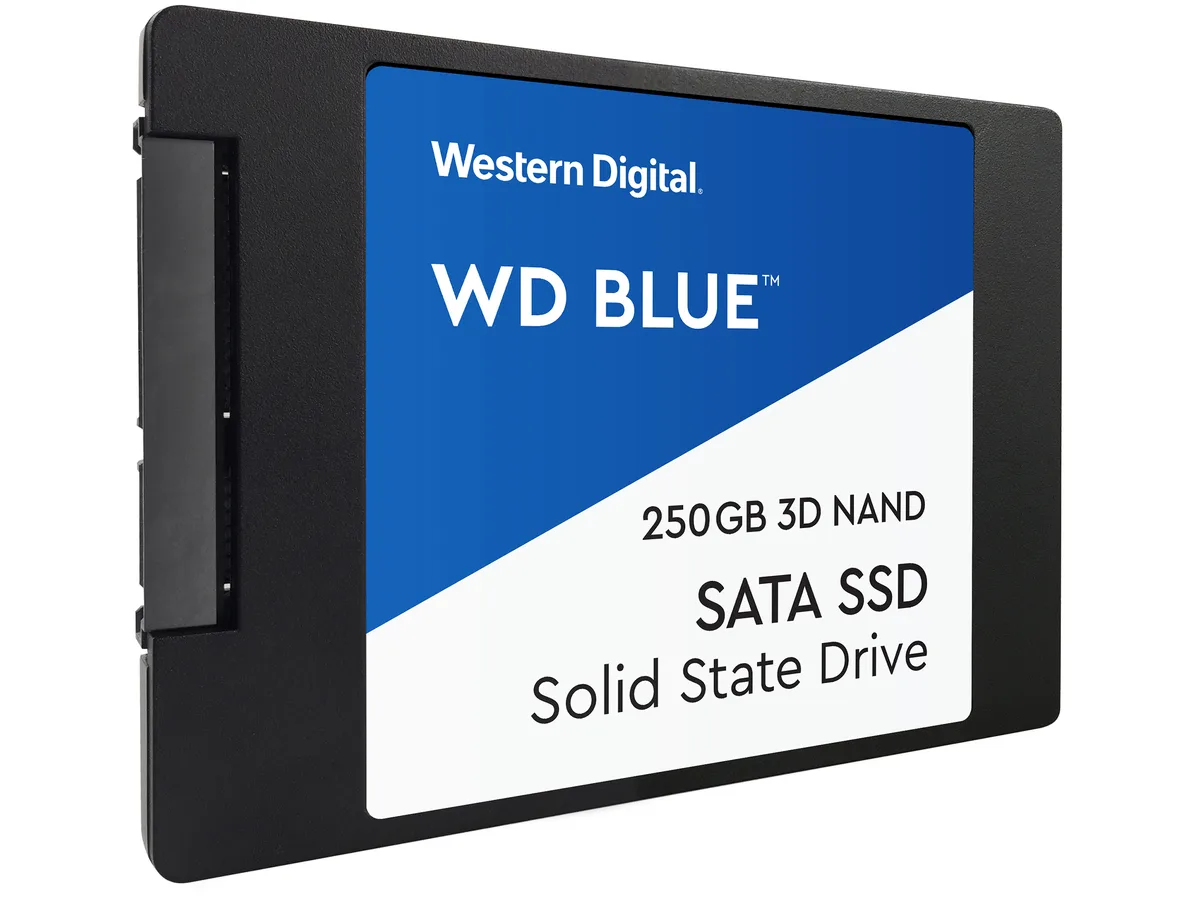 Western Digital Western Digital WDS250G2B0A Blue 250GB SATA internal SSD — product photo
