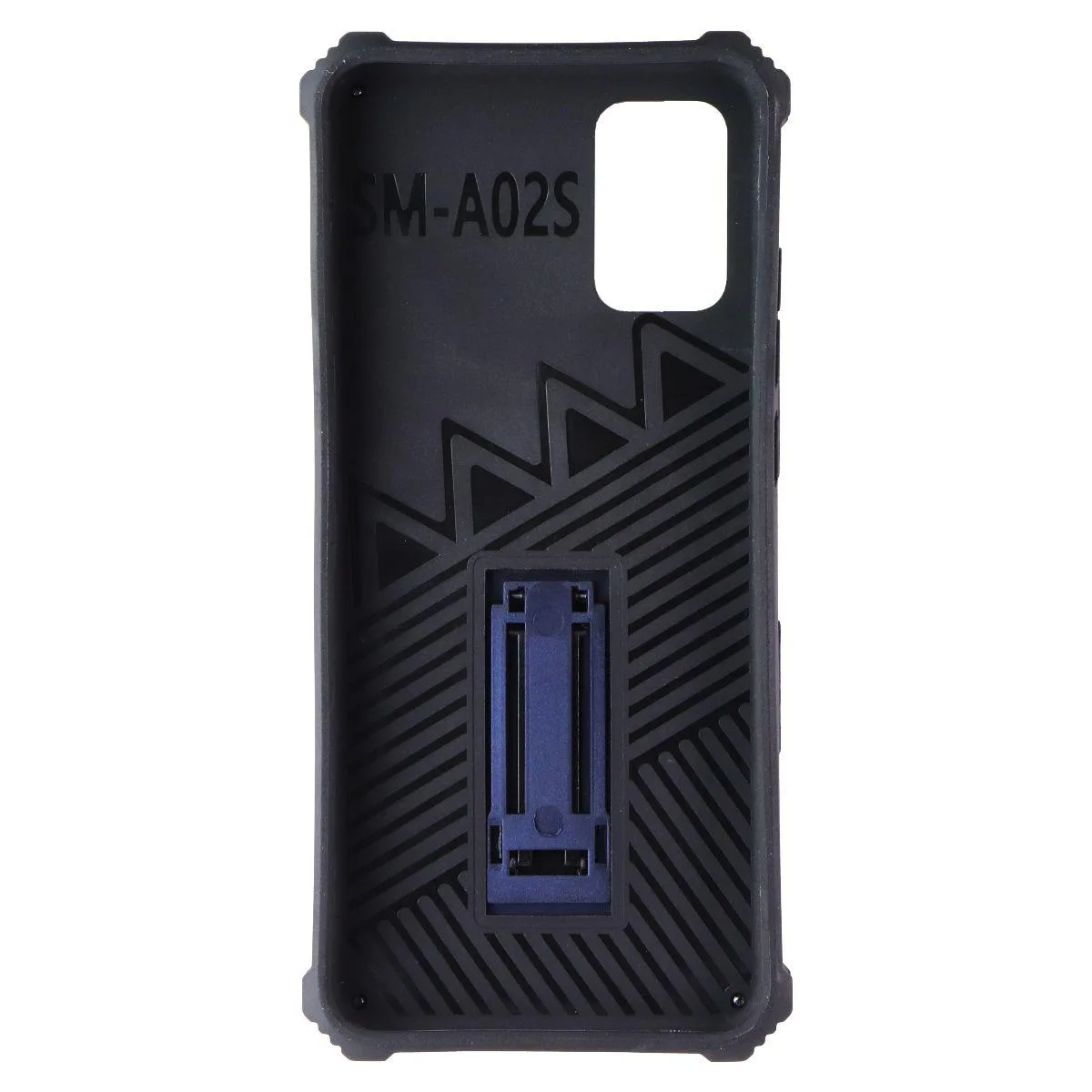 Mybat Mybat Sturdy Hybrid Kickstand Case Samsung Galaxy A02s Blue Black — product photo