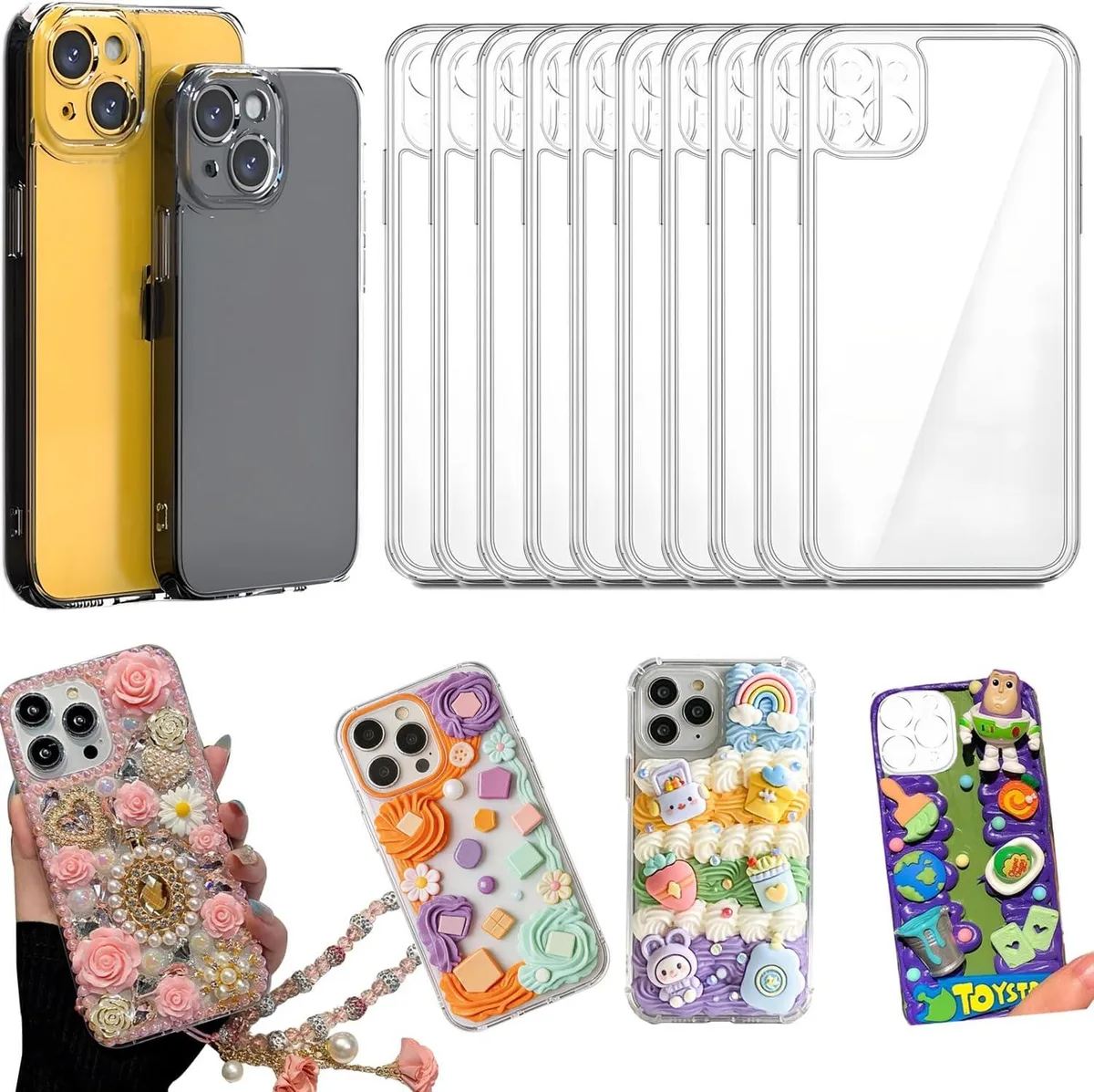 Transcend Transcend Clear Case 10 Pack for iPhone 14/15 Plus — product photo