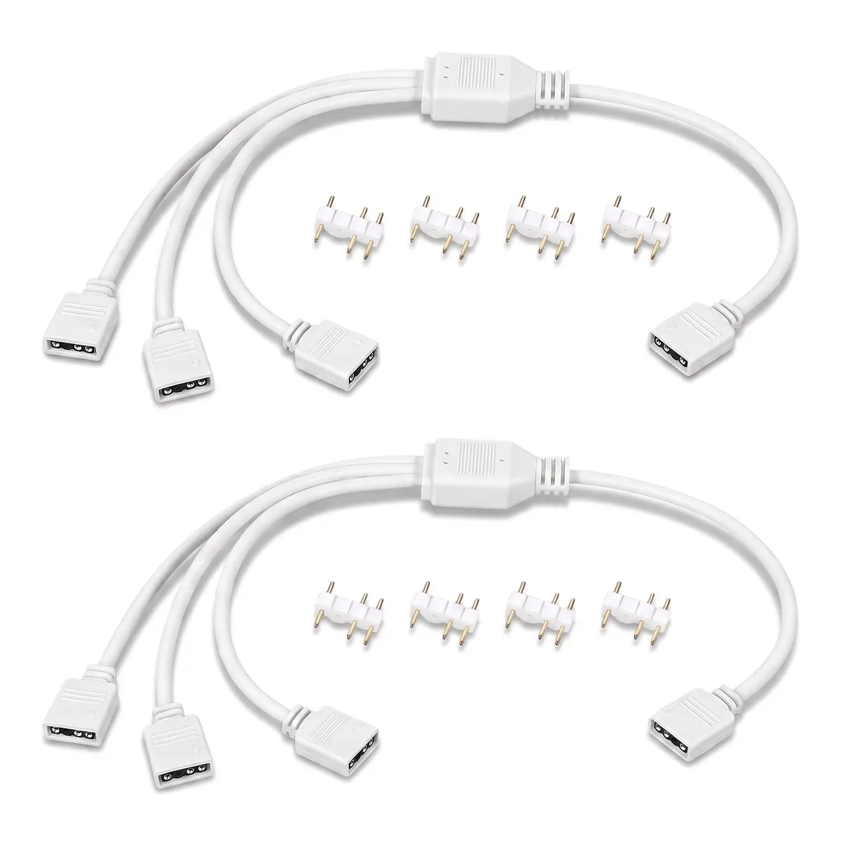  Viliqiou 5477QABZ3475 1-to-3 ARGB Splitter Cable White 30cm 2pcs — product photo