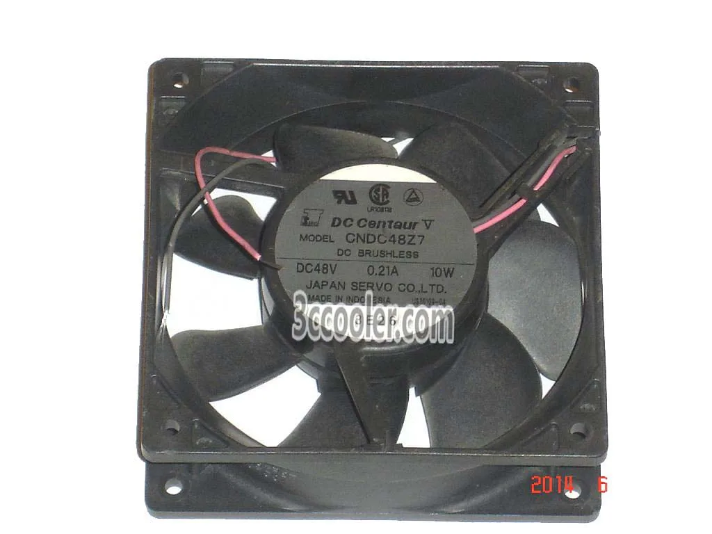 OEM Industries OEM Industries CNDC48Z7 12038 48V .21A 10W 2-Wire CPU cooler — product photo