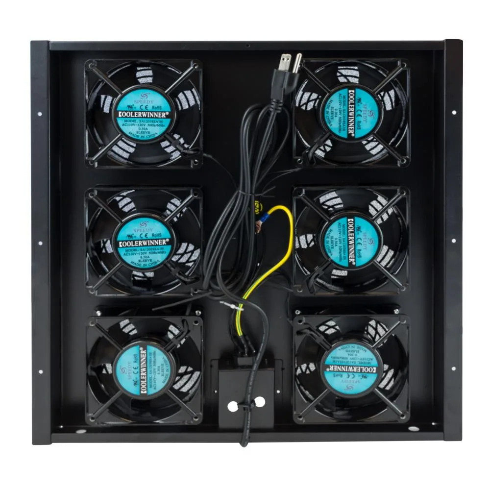 RackSolutions RackSolutions Fan Tray for RACK-151, 6 Axial Fans, 450 CFM — product photo
