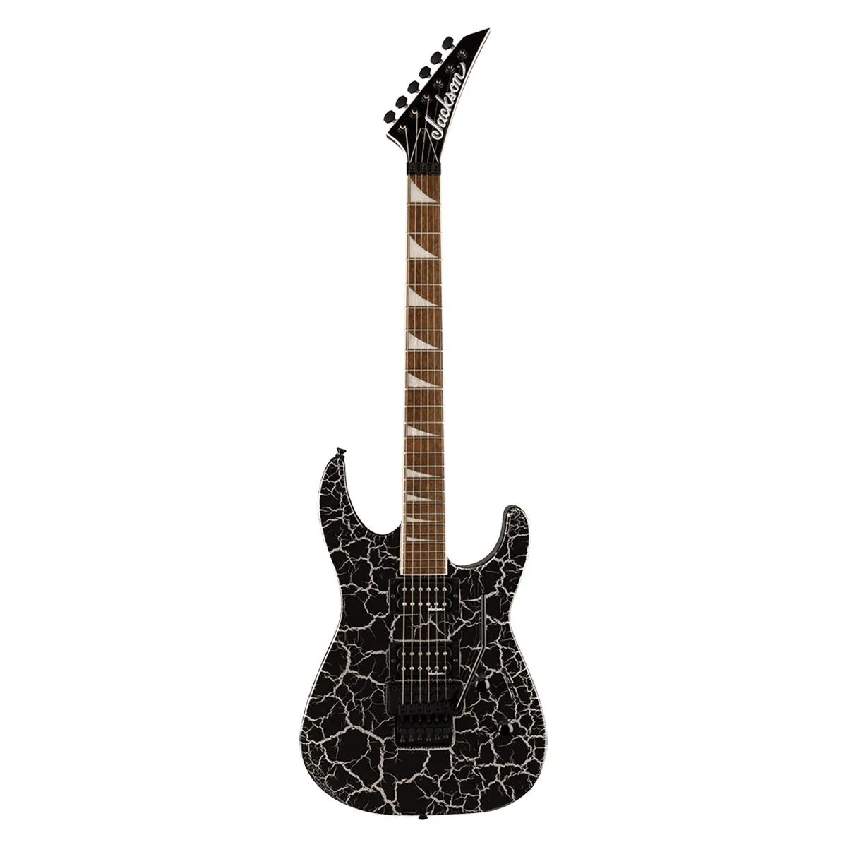 Jackson Jackson X Series Soloist SLX DX electric guitar Silver Mercury Crackle finish — product photo