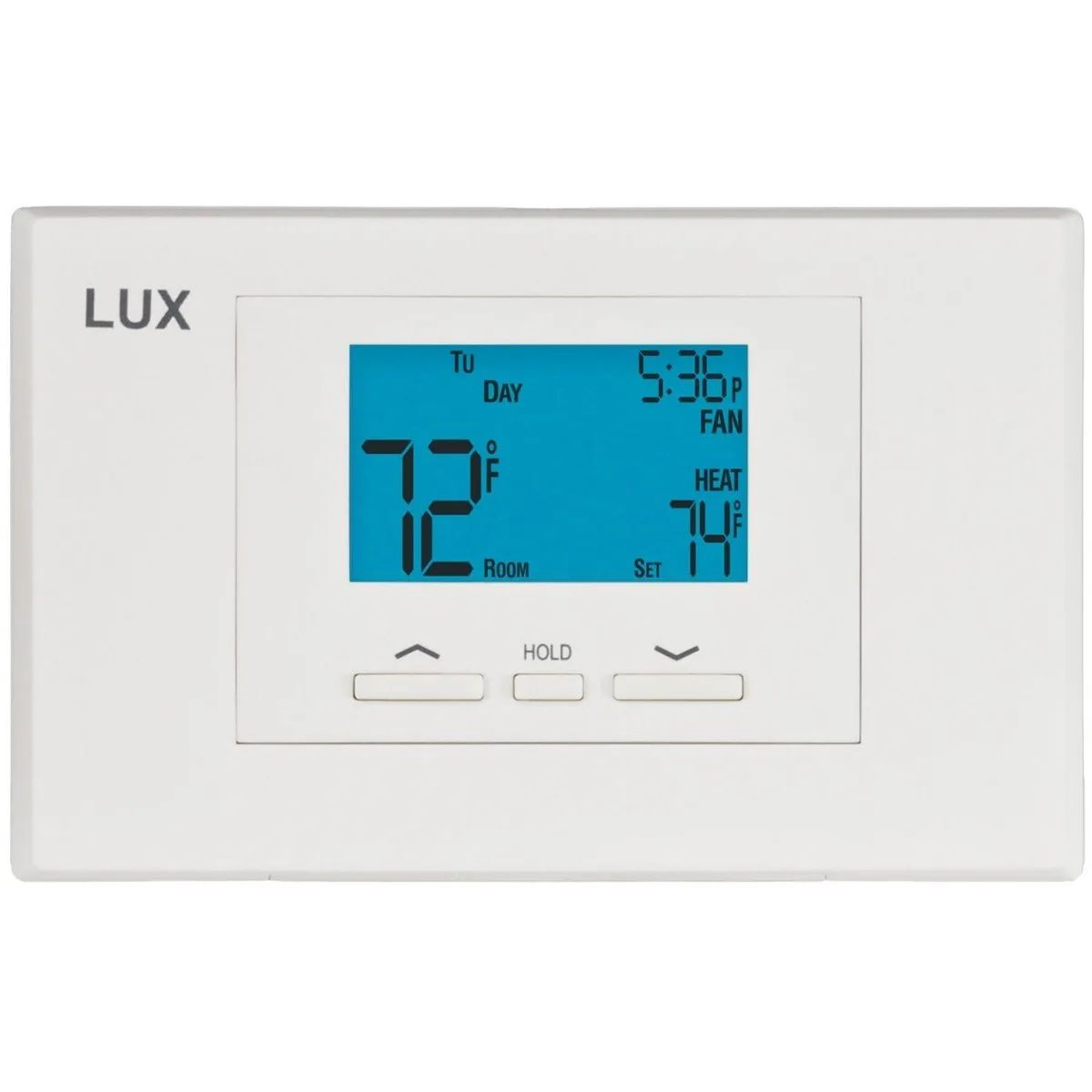  LUX LTX500U-A04 Smart Thermostat 5-2 Day Wi-Fi White — product photo