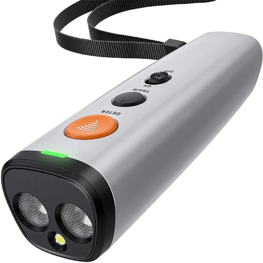 Redpepper Redpepper Ultrasonic Dog Deterrent Grey 25ft Range — product photo