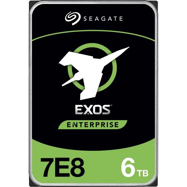 Seagate Seagate Exos 7E8 ST6000NM021A 6TB 7200 RPM 256MB SATA 6.0Gb/s 3.5" internal hard drive 512e — product photo
