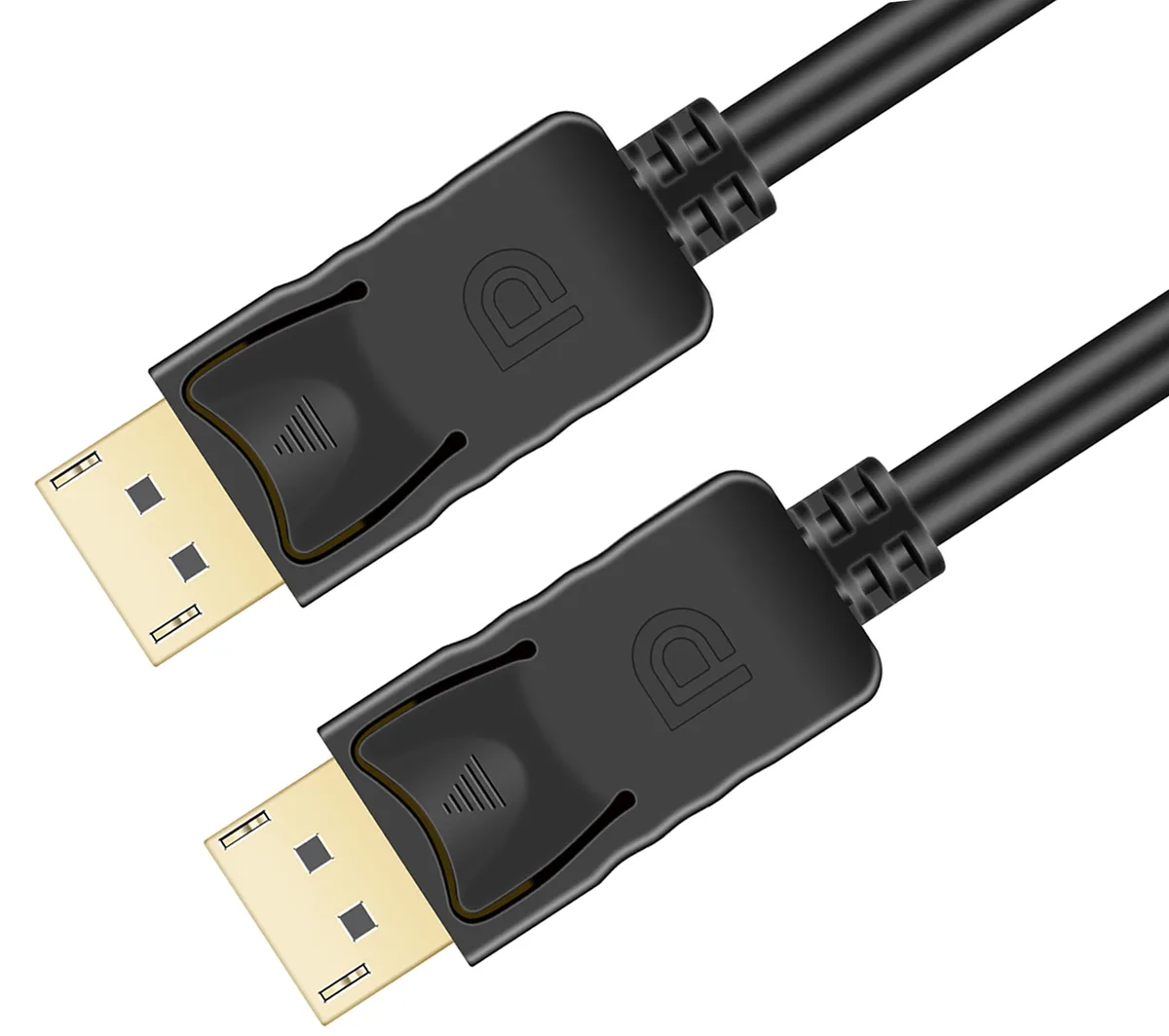 Kirzi Kirzi DisplayPort cable 10 ft 4K 60 Hz 2K 165 Hz 144 Hz — product photo