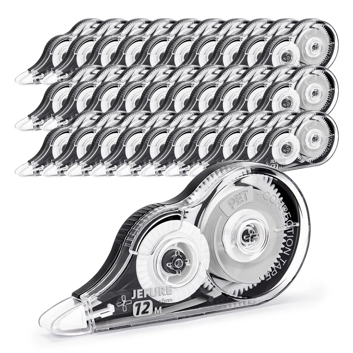  JEFURE Correction Tape 30 Pack 0.2 in 39.37 ft — product photo