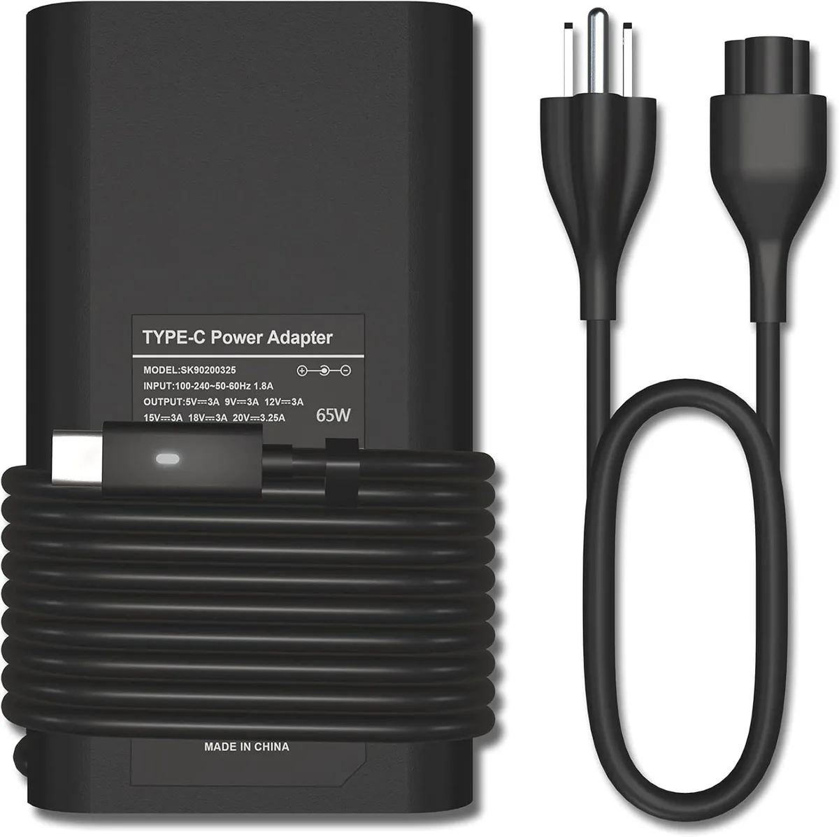 GCROWN GCROWN 65W USB-C PD 3.0 Laptop Charger for Dell Latitude XPS — product photo