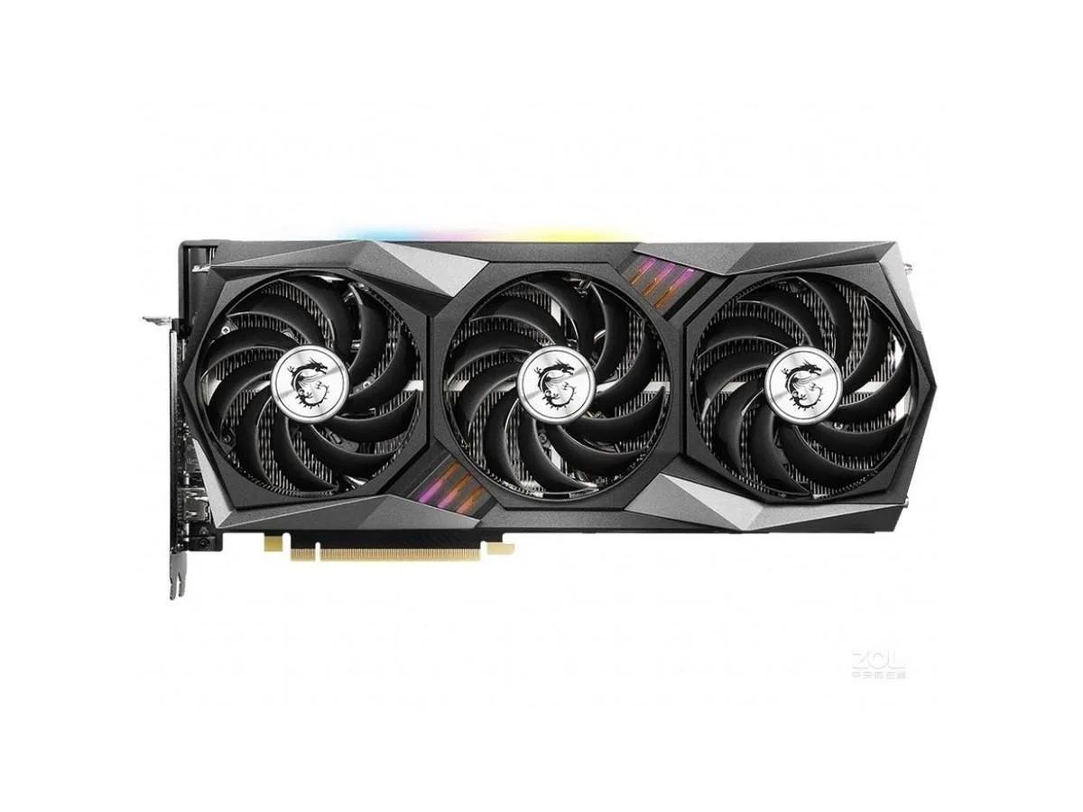 MSI MSI GeForce RTX 3060 Ti GAMING X TRIO graphics card — product photo
