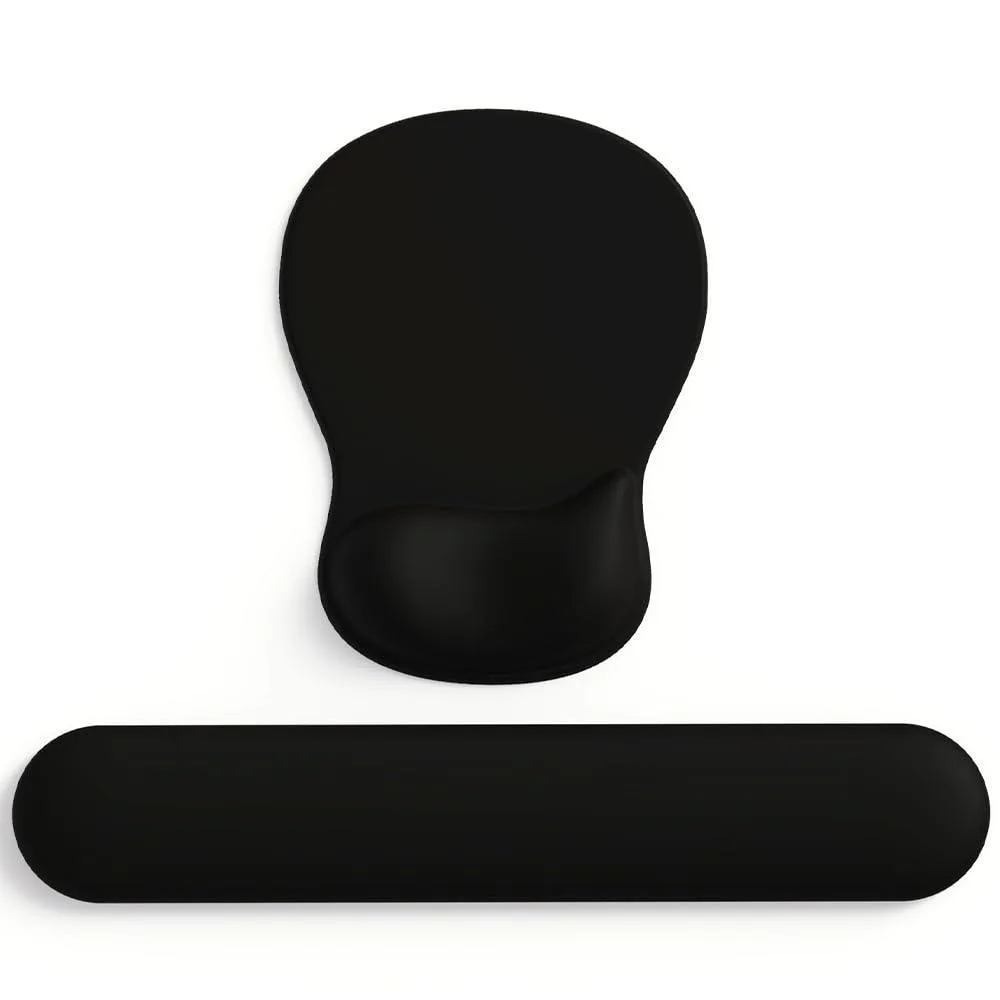  DEMON CHEST Gel Wrist Rest Mouse Pad 10.2 x 7.9 in 09Black Set — product photo