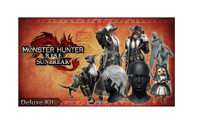 Capcom Capcom 73606 Monster Hunter Rise: Sunbreak Deluxe Kit downloadable game — product photo
