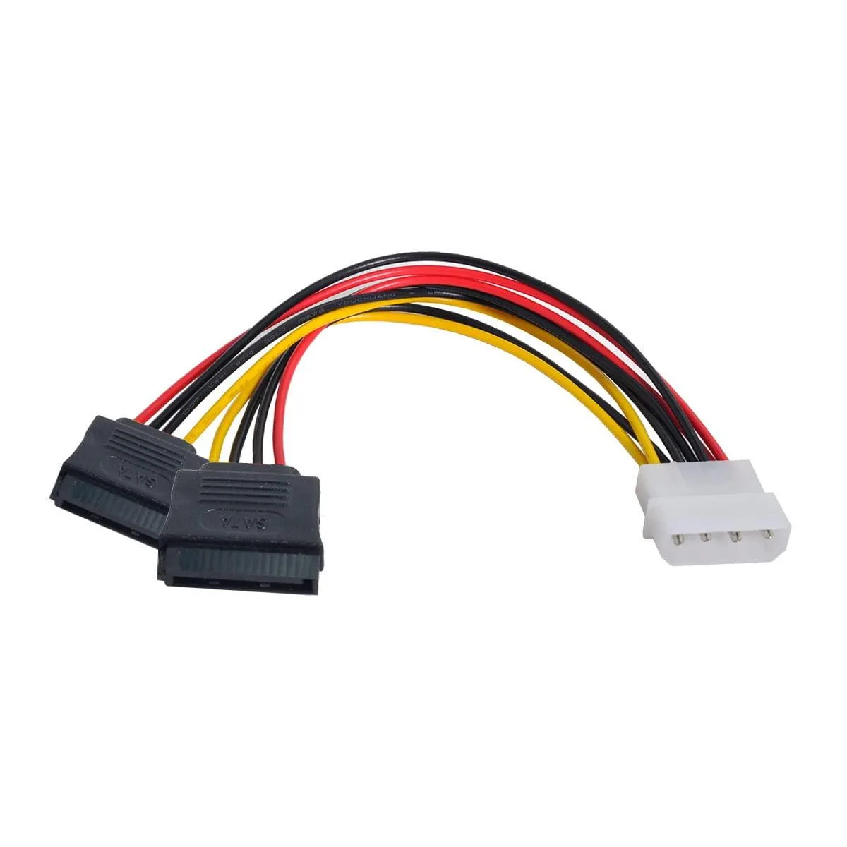 Vszerda Vszerda IDE 4Pin to 2 SATA 15Pin Power Extension Cable 15cm — product photo