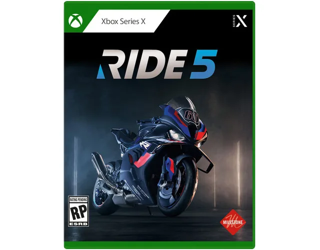 Standard Xbox Series X game case with Ride 5 cover art