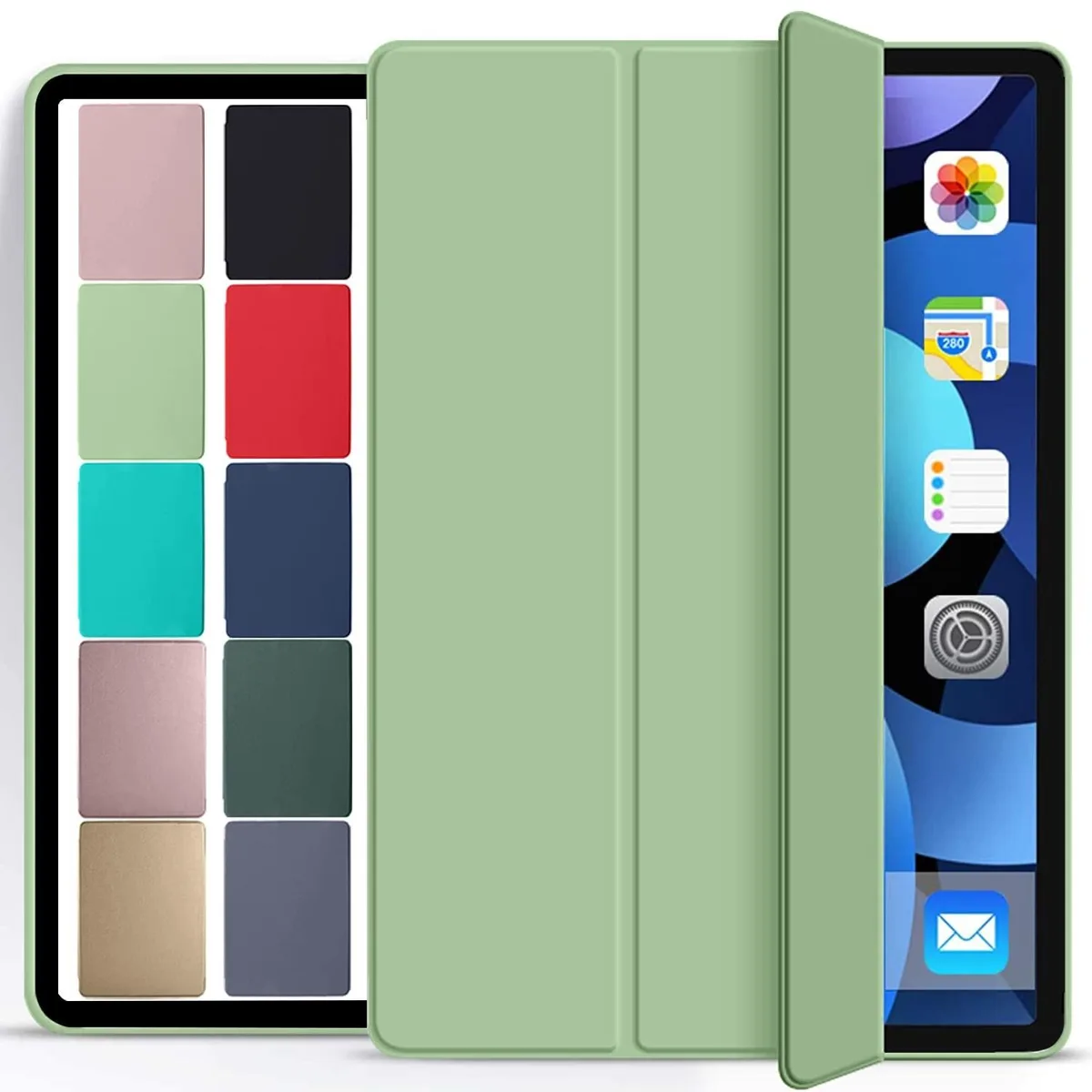 Barrow Mods Barrow Mods iPad Mini 6 8.3 Case Tea Green 2 in 1 accessory — product photo